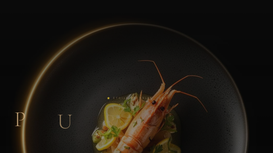 Site web créé pour Pureté Culinary Dream