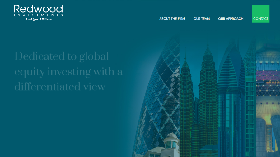Screenshot of the Redwood Investments, LLC website