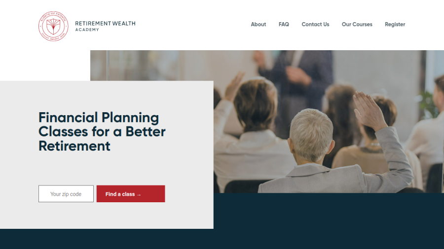 Screenshot of the Brookstone Wealth Advisors, LLC website