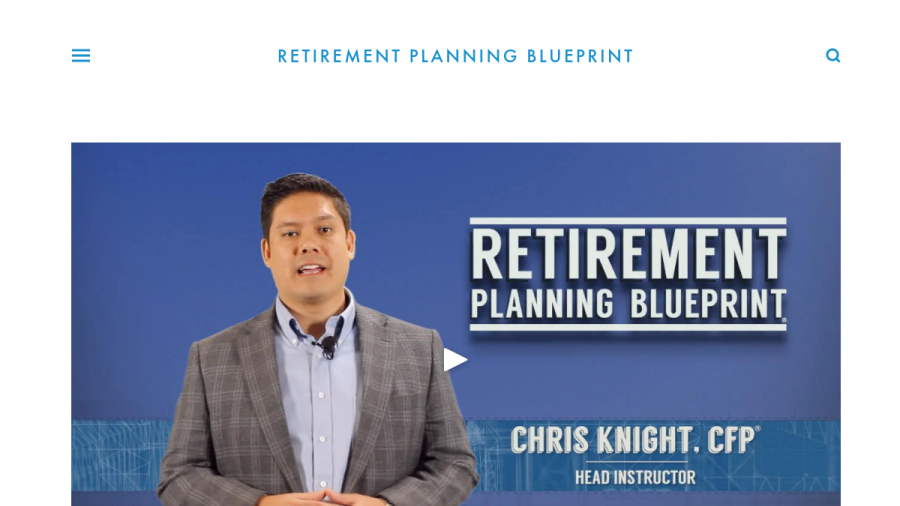 Screenshot of the Cornerstone Wealth Planning website