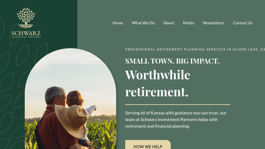 Screenshot of the Schwarz Investment Partners website