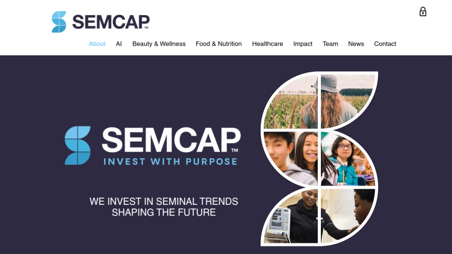 Screenshot of the Seminal Food And Nutrition Investments, LLC website