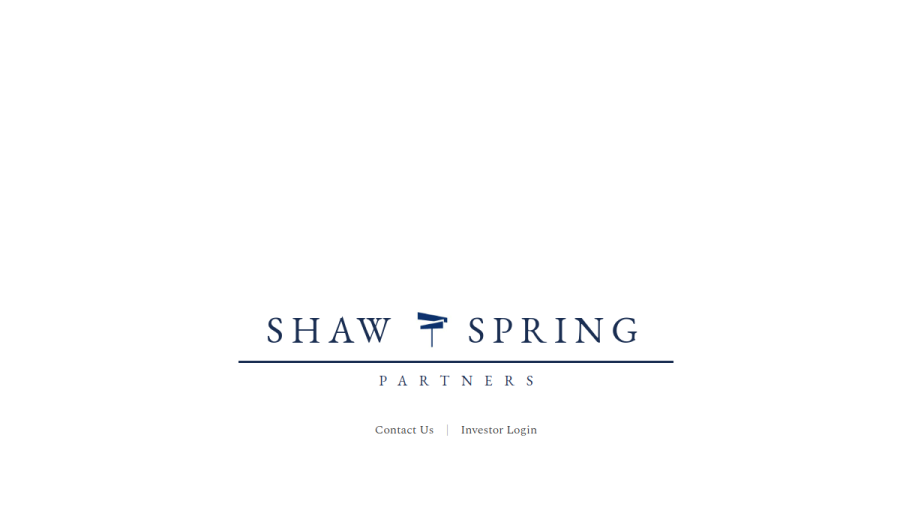 Screenshot of the Shawspring Partners, LLC website