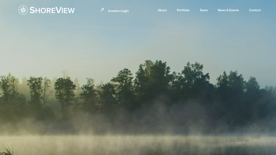 Screenshot of the Shoreview Industries V, LLC website