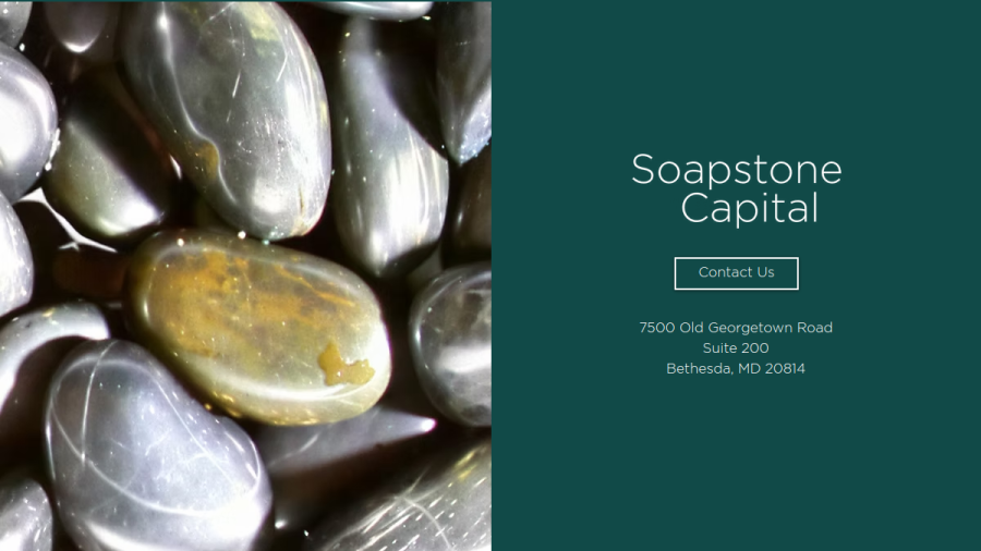 Screenshot of the Soapstone Management L.P. website