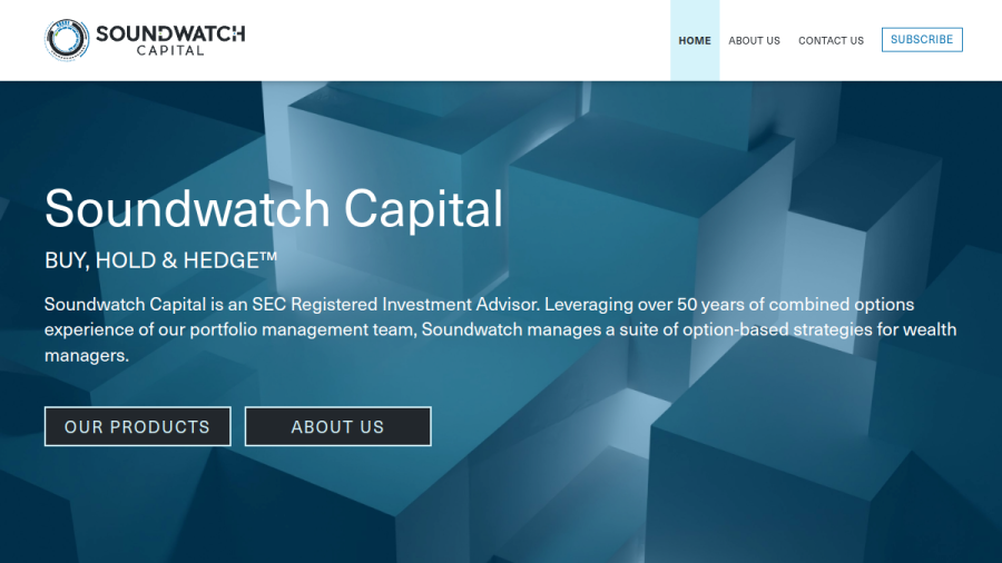 Screenshot of the Soundwatch Capital, LLC website