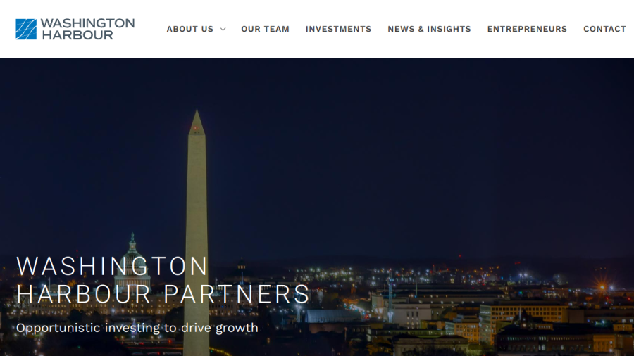 Screenshot of the Washington Harbour Partners LP website