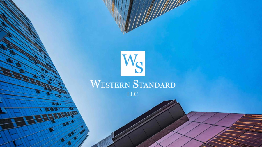 Screenshot of the Western Standard, LLC website