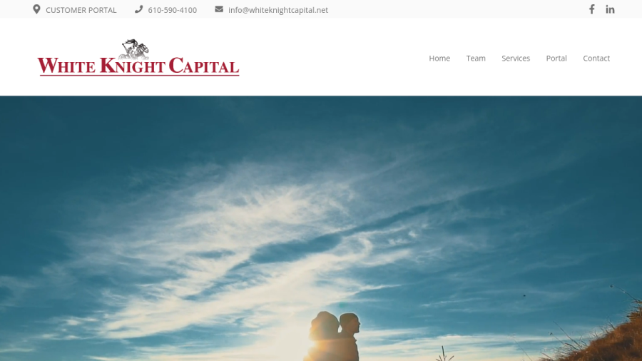 Screenshot of the Almanack Investment Partners website