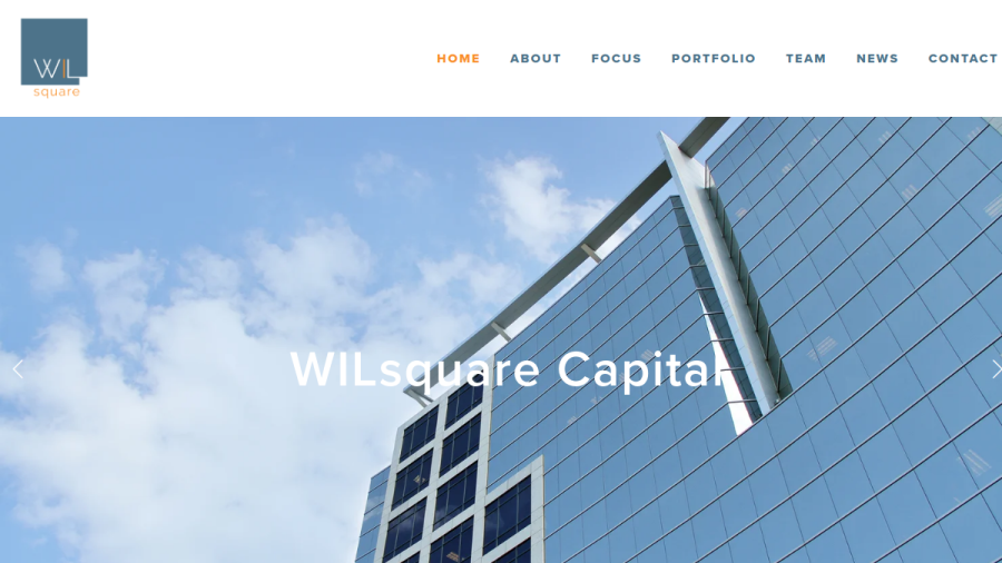 Screenshot of the Wilsquare Capital LLC website
