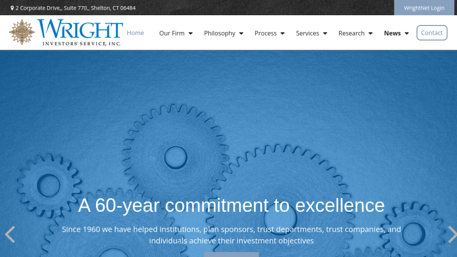 Screenshot of the Wright Private Asset Management LLC website