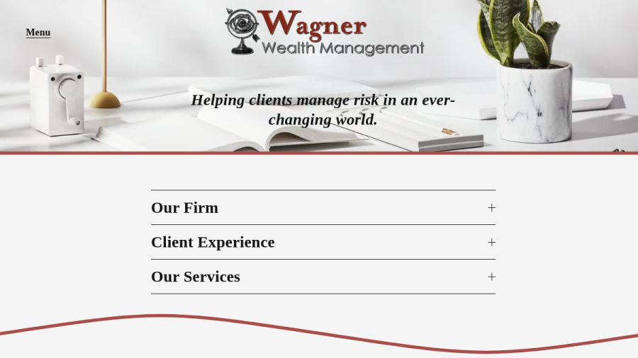 Screenshot of the Wagner Wealth Management, Corp. website