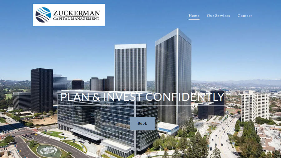 Screenshot of the Zuckerman Capital Management, LLC website