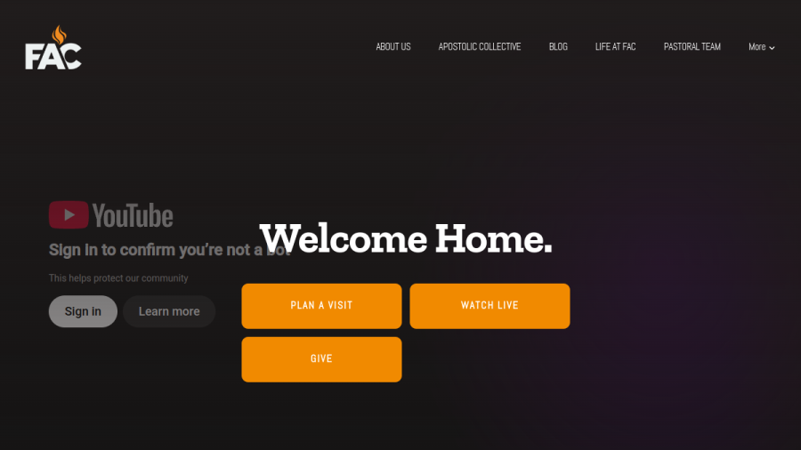 First Apostolic Church website