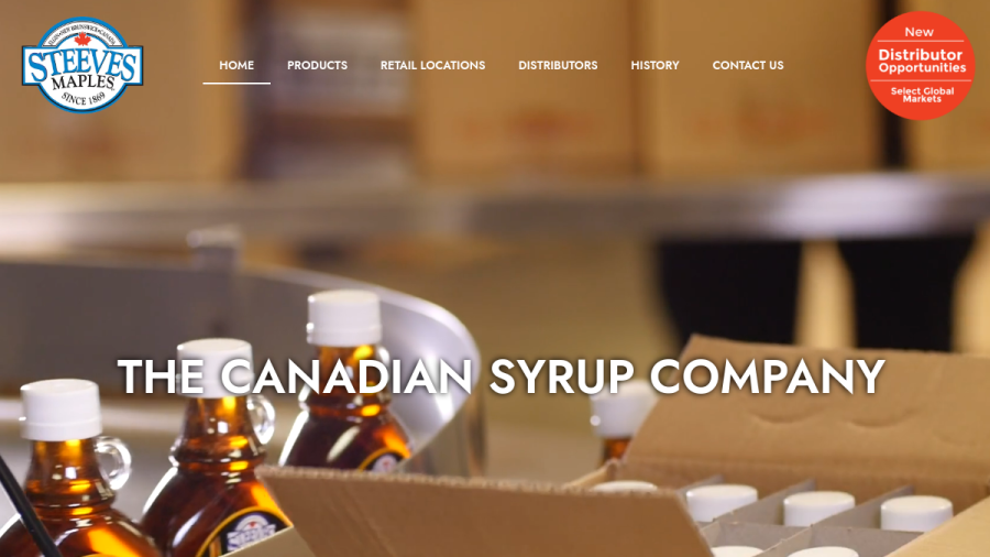 Steeves Maples website