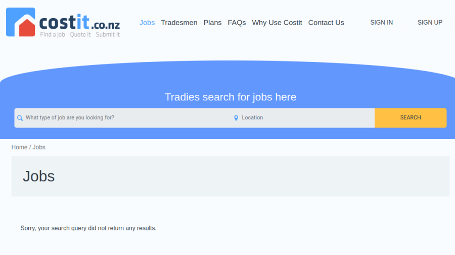 Costit Limited website