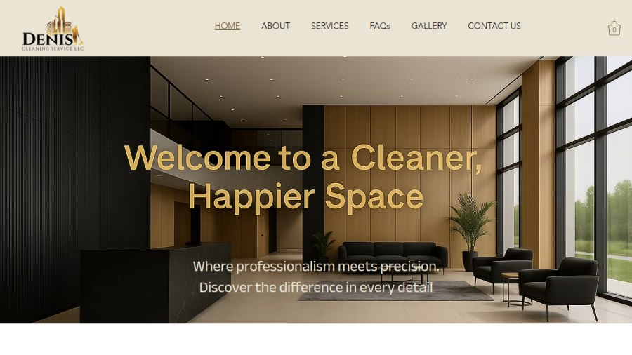 Denis Cleaning Service LLC website
