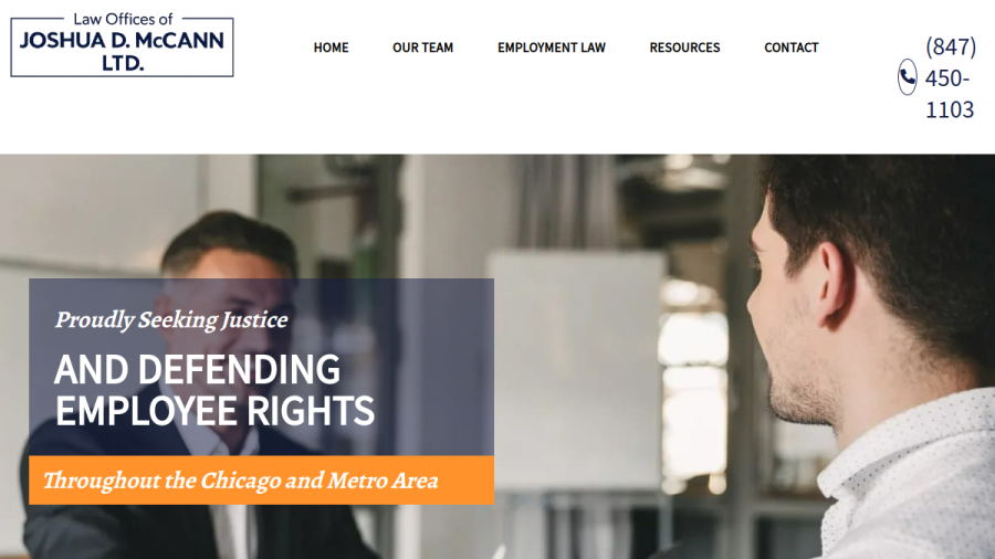 Law Office of Michael T. Smith website