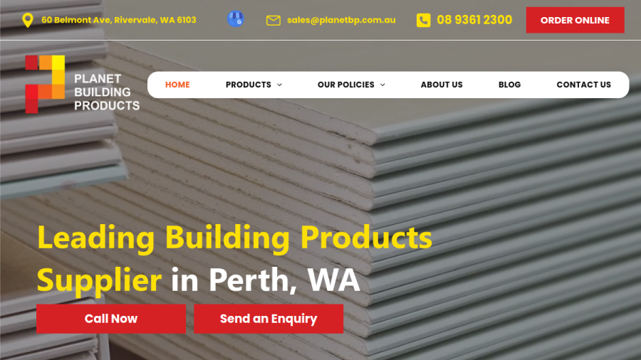 Planet Plasterboard website