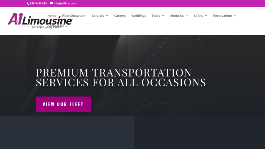 A-1 Limousine website