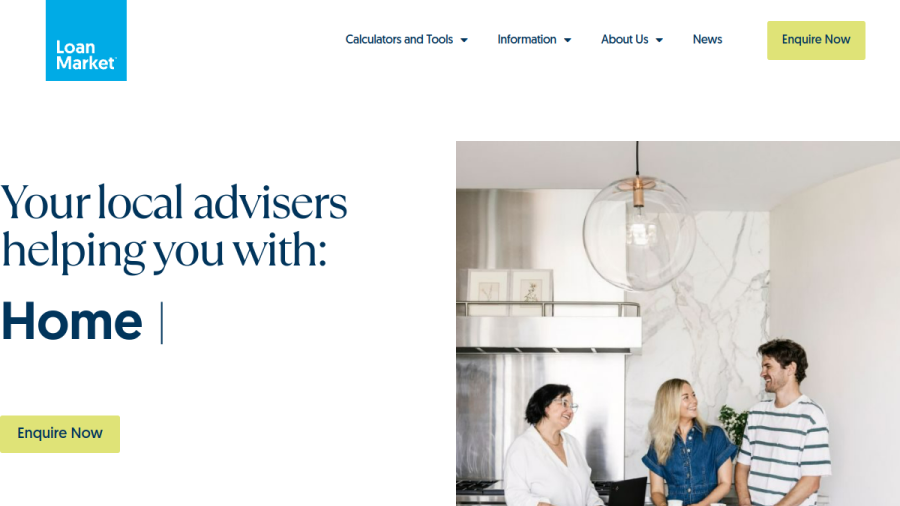 Kyle Reardon - Loan Market website