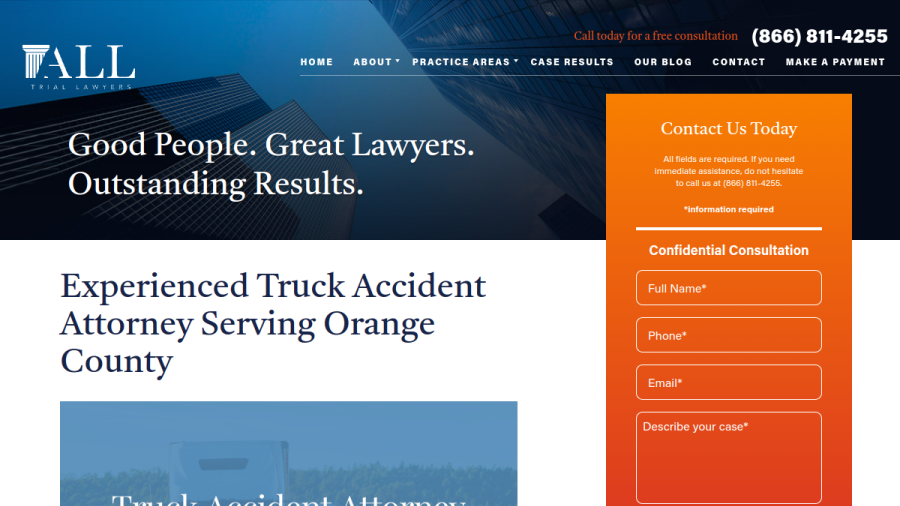 ALL Trial Lawyers - CPS Lawyers website