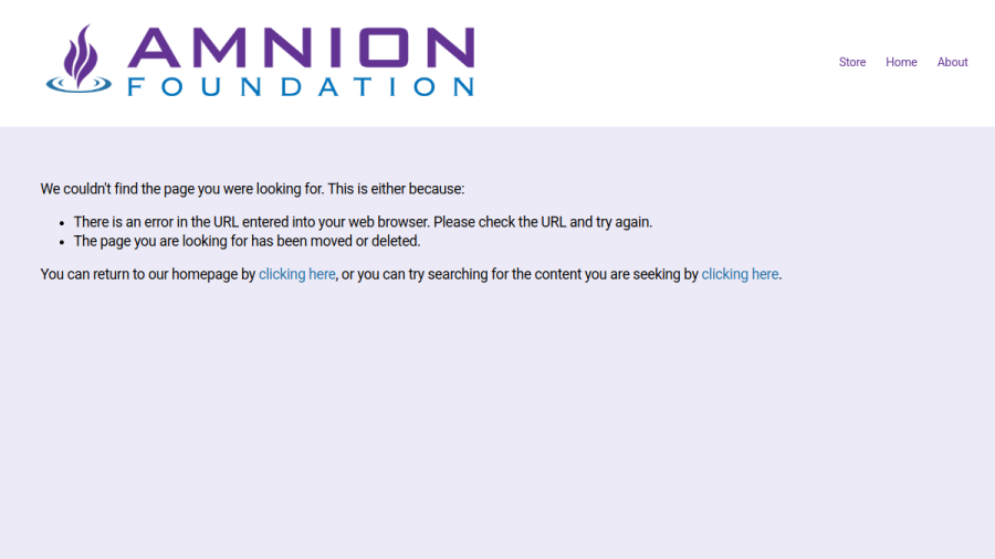 Amnion Foundation website