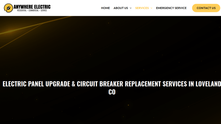 Anywhere Electric LLC website