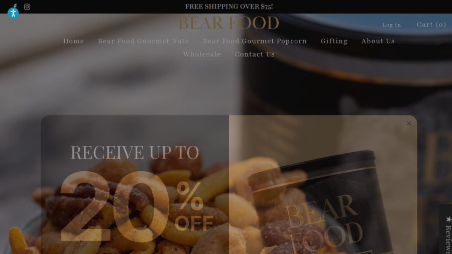 Bear Food LLC website