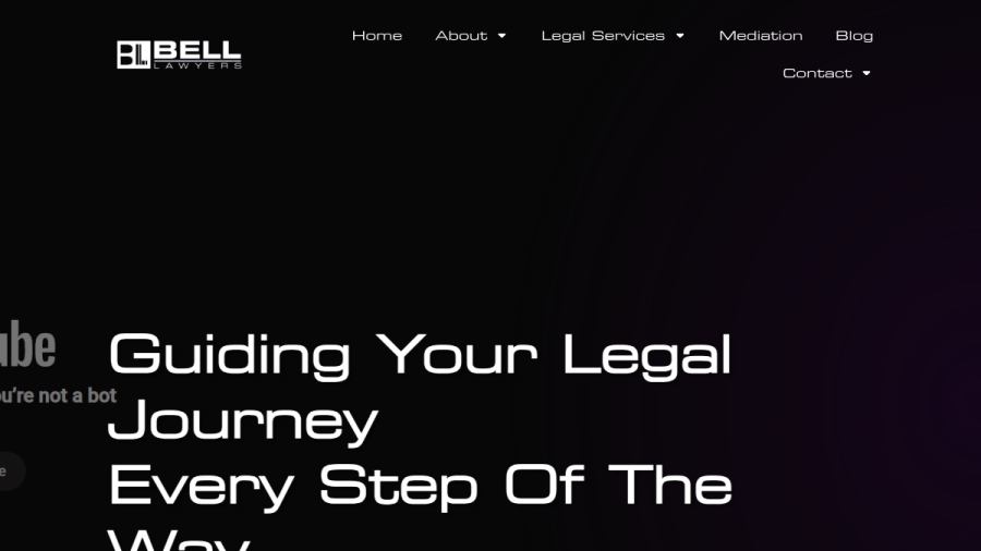 Bell Lawyers website