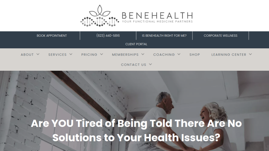 Benehealth website