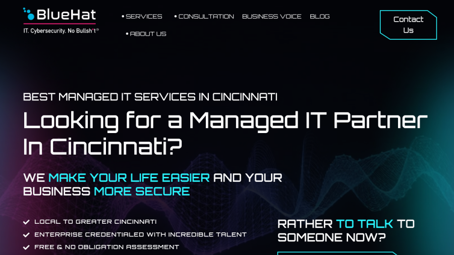 BlueHat website