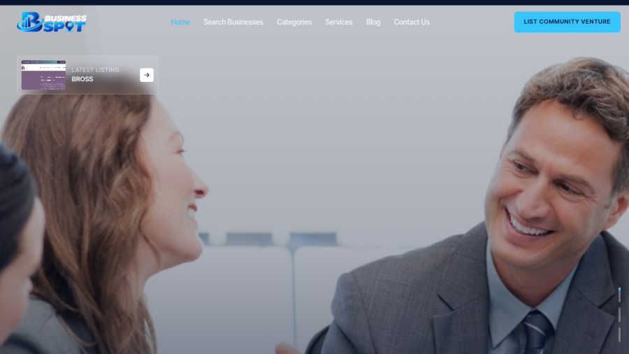 Business Spot website