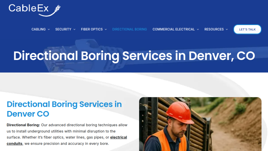CableEx Phoenix website screenshot
