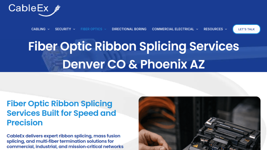 CableEx Phoenix website