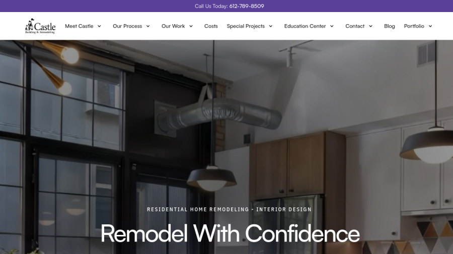 Home Remodeling Services in Golden Valley MN website screenshot