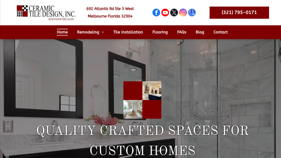 Ceramic Tile Design Inc website