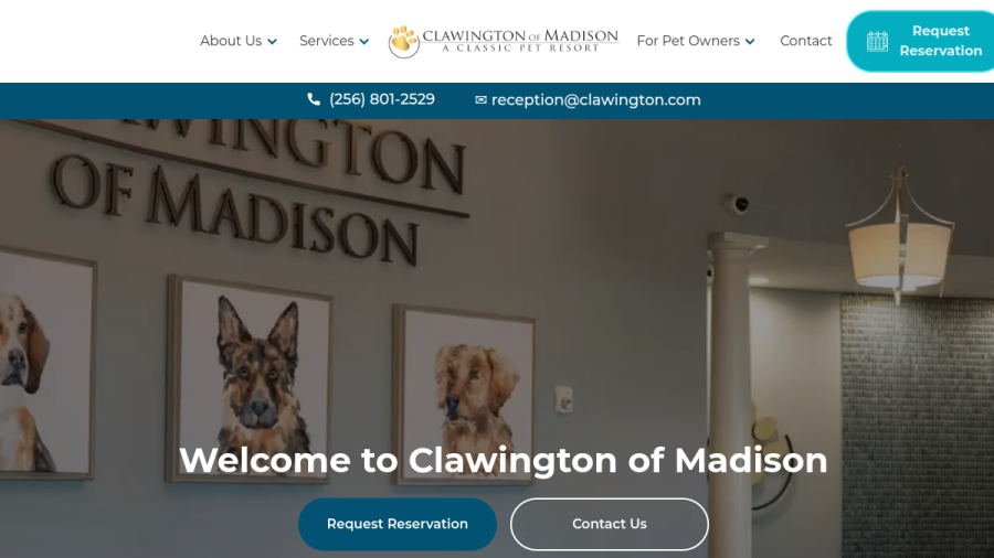 Clawington of Madison website