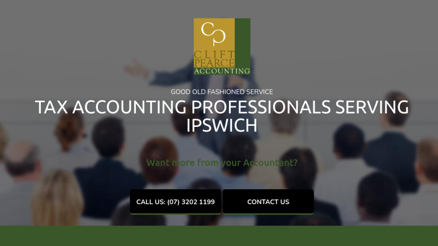Clift Pearce Accounting website