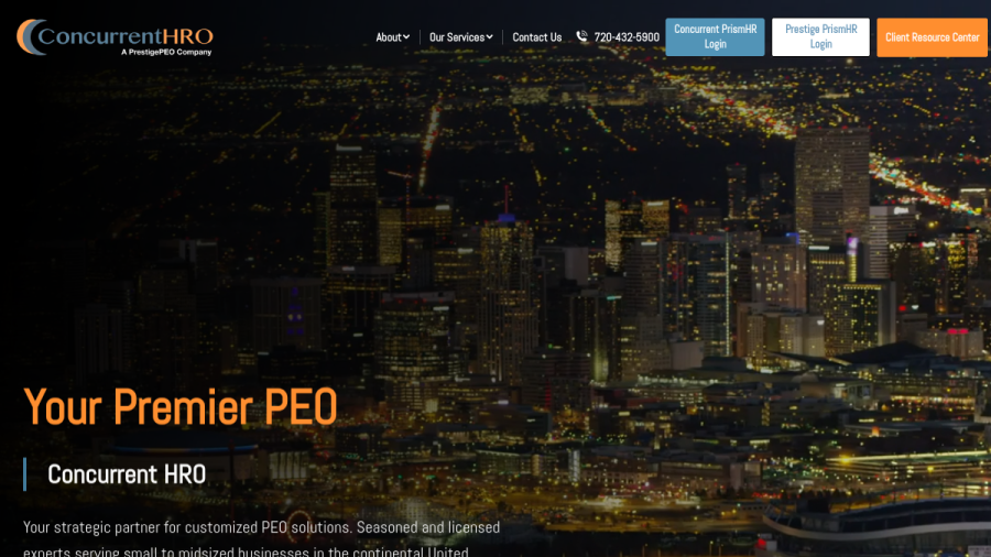 Concurrent HRO, LLC website