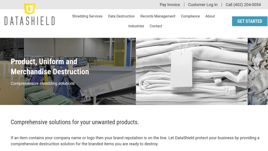 DataShield Corporation website