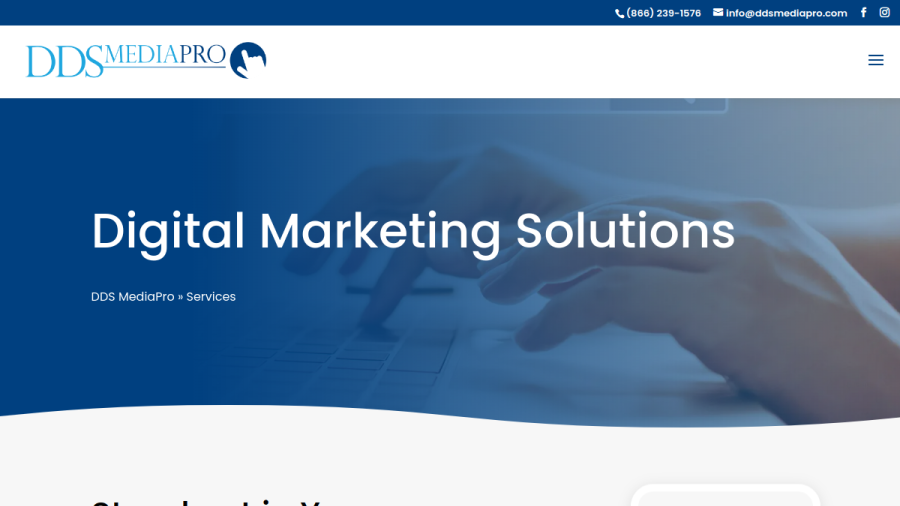 DDS MediaPro website