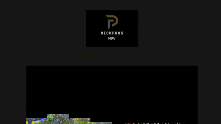 Deckpros Construction website