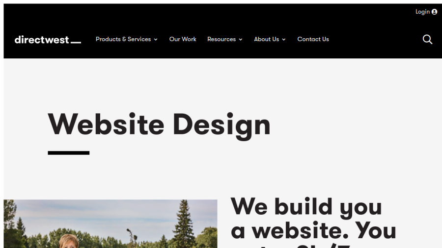 Directwest website