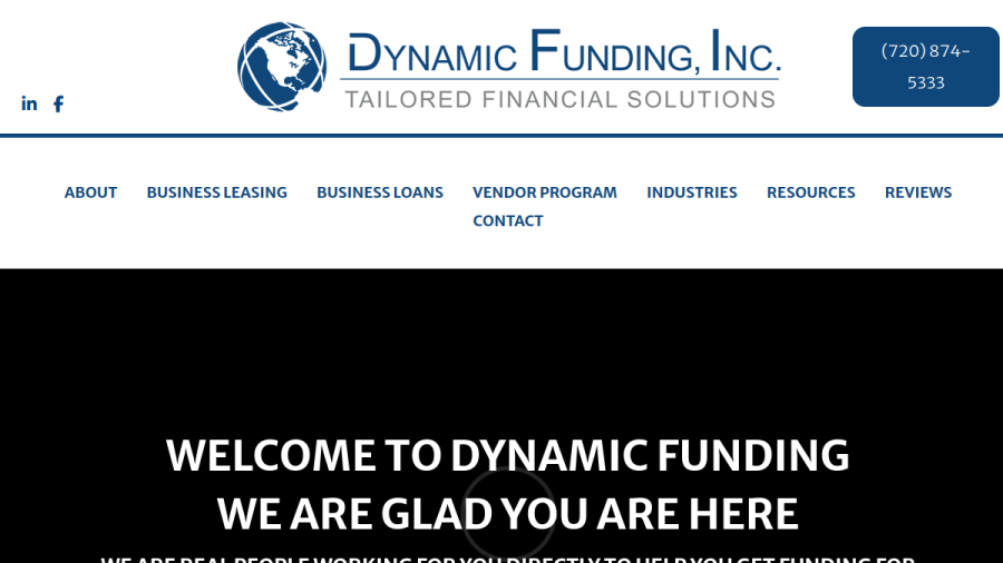 Dynamic Funding, Inc. website