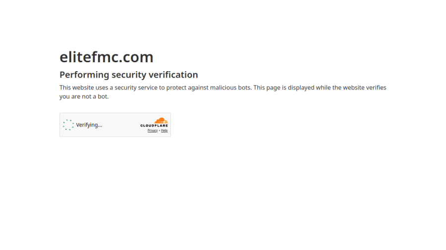 Screenshot of the Elite Facility Management Co website