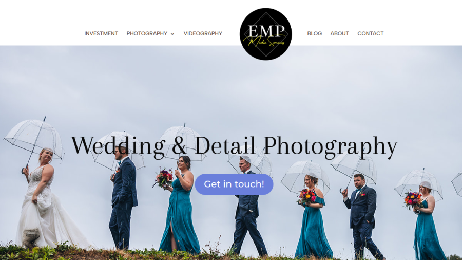 EMP Media Services website