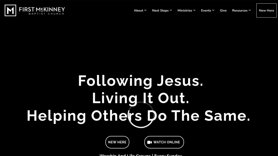First McKinney Baptist Church website