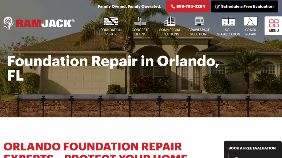 Ram Jack Tampa website