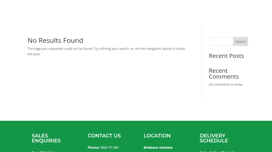 Fresh Market Direct Produce website